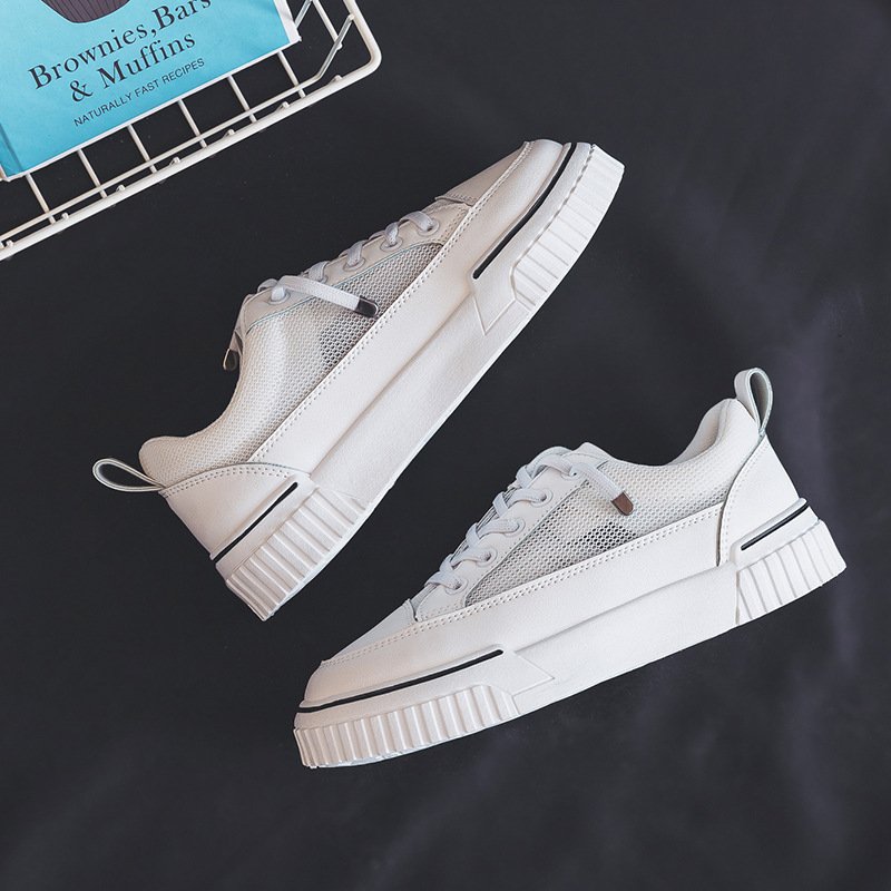 Breathable white shoes women 2021 summer new net shoes female students running casual shoes women