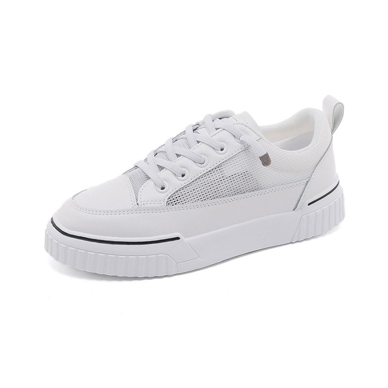 Breathable white shoes women 2021 summer new net shoes female students running casual shoes women