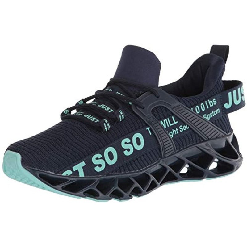 UMYOGO Mens Athletic Walking Blade Running Tennis Shoes Fashion Sneakers Dark Blue